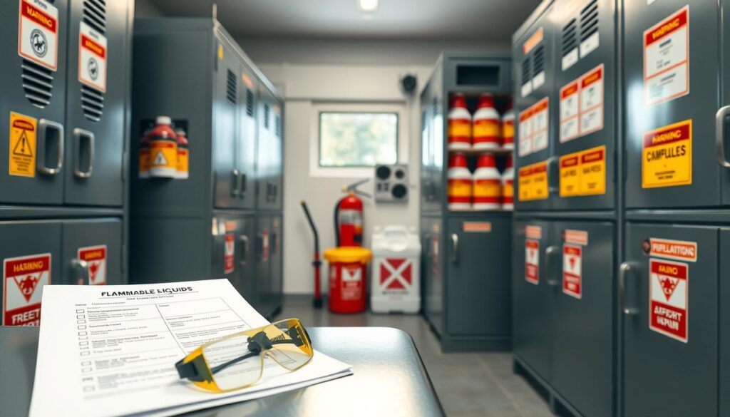 flammable liquids storage