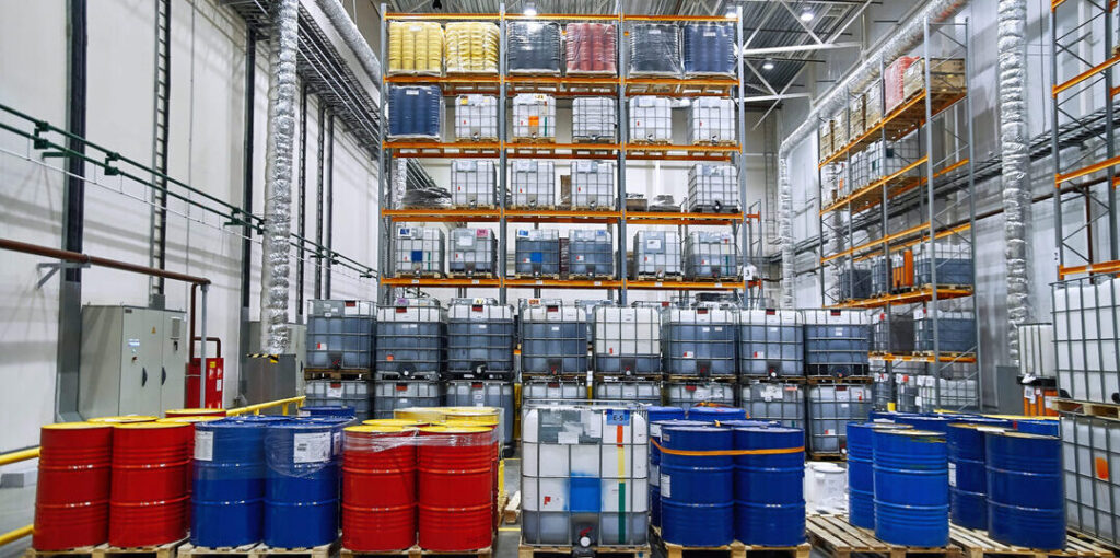proper chemical storage