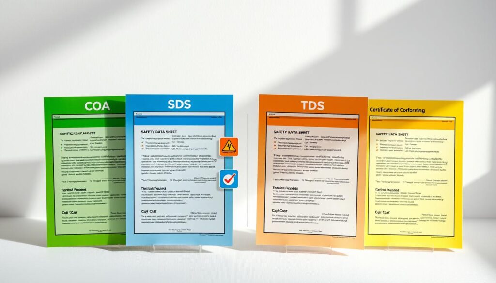 coa vs sds vs tds vs coc